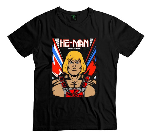 Polera He Man 80s Masters Of The Universe Algodón Niño Niña