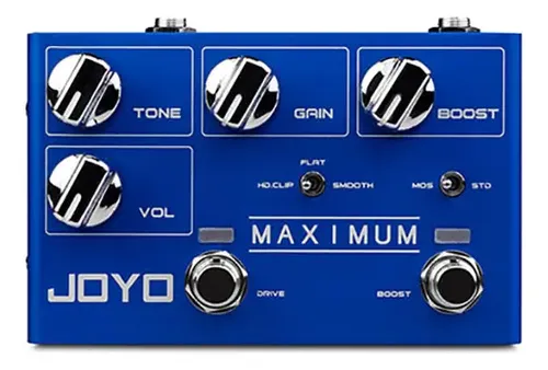 Pedale Distorsione NUX Tipo Plexi - Alto Guadagno, Per Chitarra, Effetto Vintage British