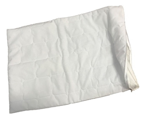 Funda Protectora De Almohada Impermeable Color Blanco