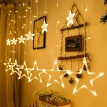 Comprar Adorno De Estrella Decorativo Con Forma De Cascada Con Luz L
