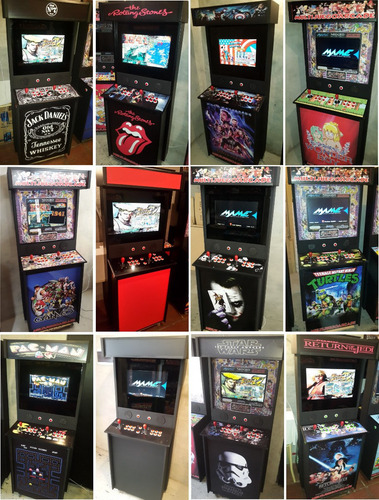 Imagen 3 de 10 de Multijuegoarcade Slim Lcd 5300 Juegos Mame 2 Jugadores
