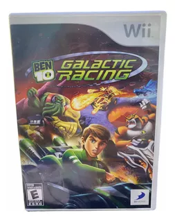 Jogo Ben 10 Galactic Racing Wii Original Completo Seminovo