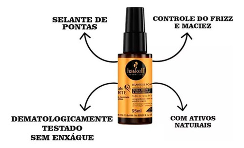 Haskell Tratamento Para Crescer Cabelo 6 Produtos 300ml