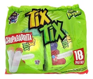 Chupabarrita Tix Tiix Sonrics 18pz