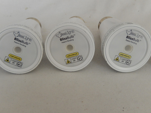 Blisslights Blissbulb 3 Focos Laser De Proyeccion Estelar Color (Usado)