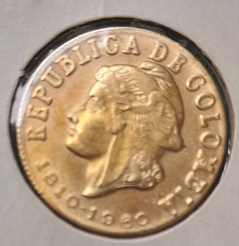 Moneda 2 Centavo Conmemorativa Independencia, Doble Fecha