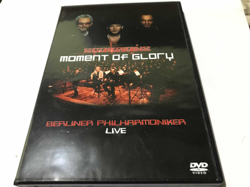 Scorpions Moment Of Glory Live Dvd Perfecto Estado