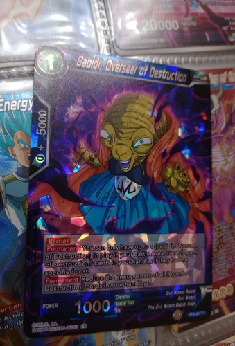 Babidi, Overseer Of Destruction , Dragón Ball Carta Bandai 