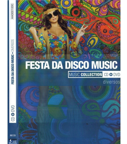 Kit Cd + Dvd Festa Da Disco Music - Música Anos 70 Original