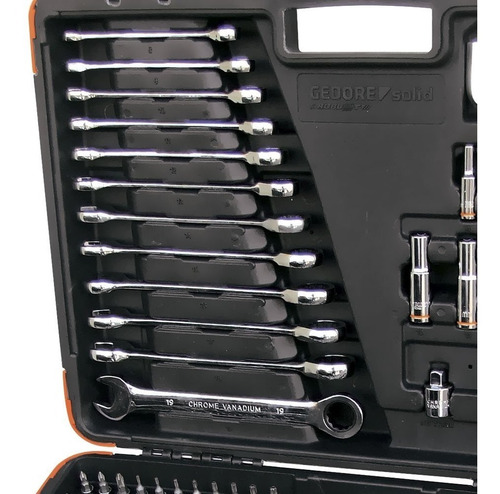 Imagem 3 de 6 de Jogo Oficina Master Maleta Com 141 Ferramentas 5000t Robust