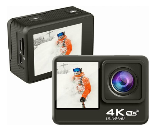 Auvce Cámara De Acción 4k 24mp Ultra Hd Wifi Pantalla