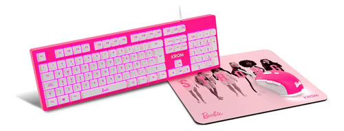 Combo Gaming Krom Kandy 3en1 Teclado + Mouse + Mousepad Barb