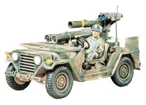 Tamiya 35125 1/35 Us M151a2 Con Remolcador