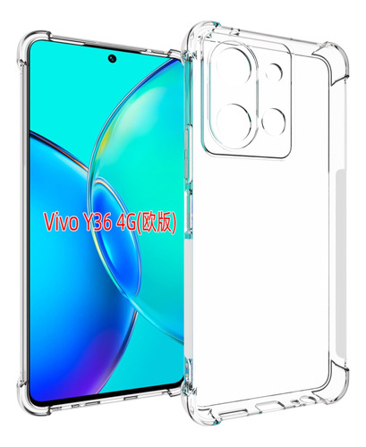 Ustiya Funda P/ Vivo Y36 4g Protectora Transparente Suave