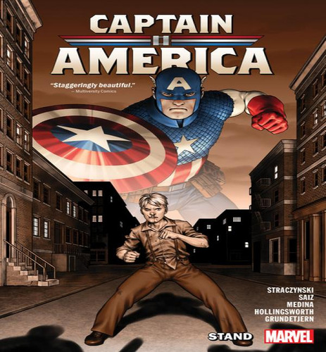 Captain Amer V01 By J Michael Straczynsk, De Straczynski J Michael. Editorial Marvel Universe En Inglés, 2024
