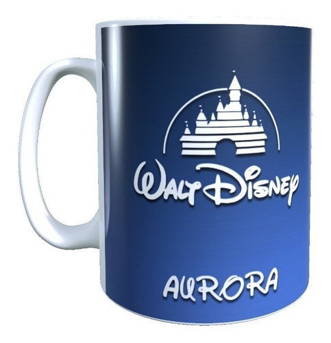 Taza Princesa Aurora Bella Durmiente Disney Version Real