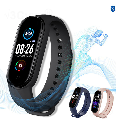 Pulsera Inteligente Rastreador De Sueño Deportivo Bluetooth