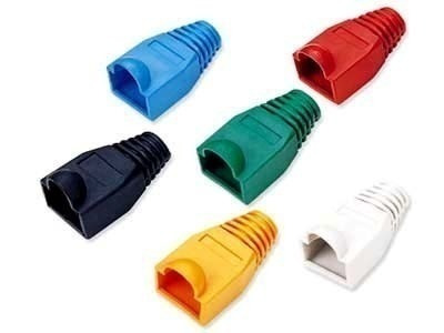 Imagen 1 de 2 de Botas Protectora Para Conectores Rj45