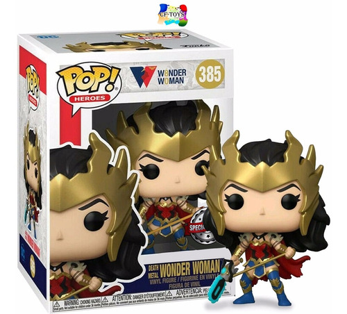 Wonder Woman Funko Pop Dark Nights Death Metal Dc Comics Cf