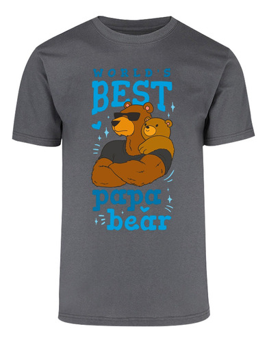 Playera Para Hombre - Día Del Padre - Papá Oso-papa Bear