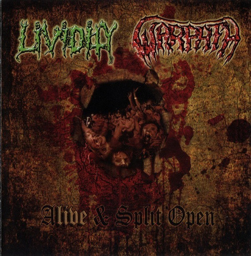 Lividity / Warpath - Alive & Split Open Cd Cannibal Corpse 