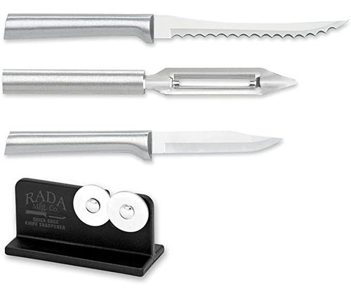 Cuchillos De Kit De Más Vendidos De Rada Cutlery: Incluye P