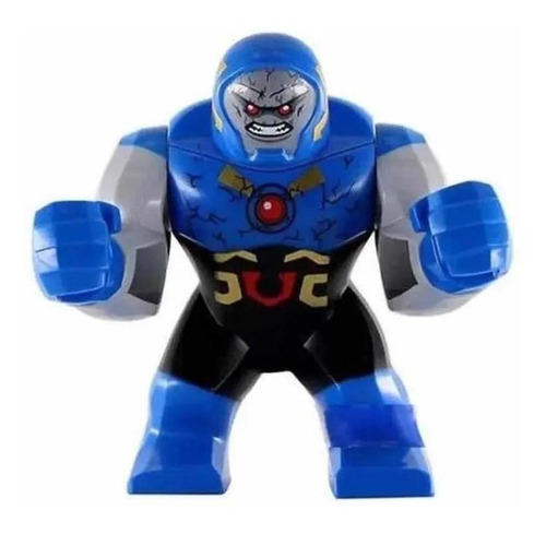 Boneco Big Blocos Montar Darkseid Supervilão Liga Da Justiça