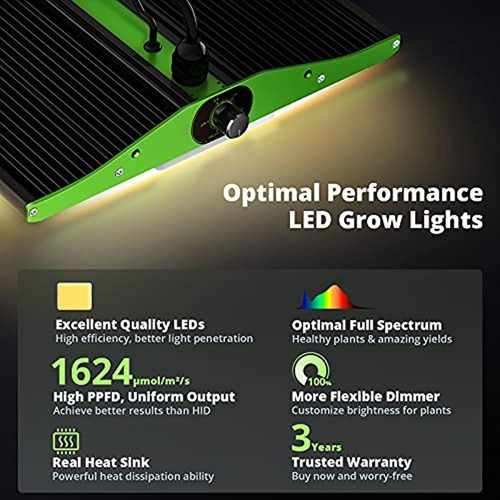 Grow Light, Viparspectra 2020 Pro Series P2000 Led Grow Ligh