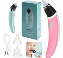 Comprar Aspirador nasal eléctrico, succión y succión para recién nacidos, color verde