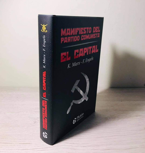 Imagen 2 de 2 de Manifiesto Del Partidos Comunista El Capital Tapa Dura