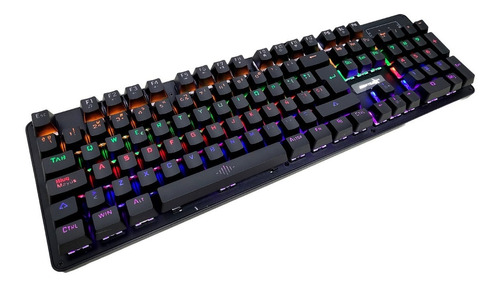 Teclado Mecanico Gamer Reptilex Rx0018 Pro Switch Azul