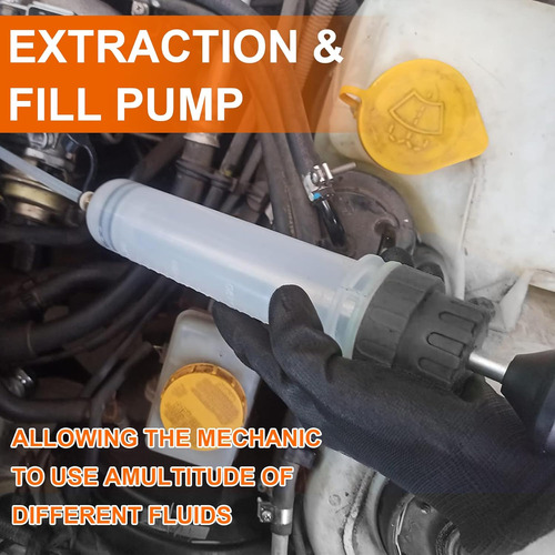 Extractor De Fluidos 200cc Para Combustible Y Líquido