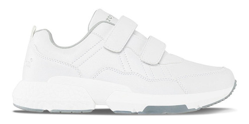 Imagen 2 de 8 de Zapatos Colegio Xcoleg V Blanco Para Niño Croydon