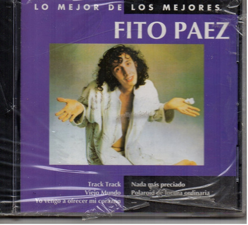 Cd Fito Paez  Lo Mejor De Lo Mejor 