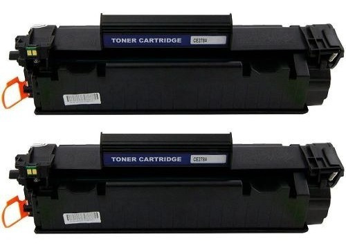 Kit 2x Toner Lacrado Ce278a 278a P/ Laser 1536dnf M1536dnf