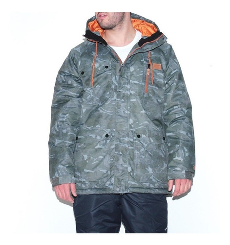 Parka De Hombre Militar Snow Maui 5k287-mi19