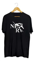 Comprar Playera Evangelion Neo Genesis Nerv Logo Neon Anime Manga 