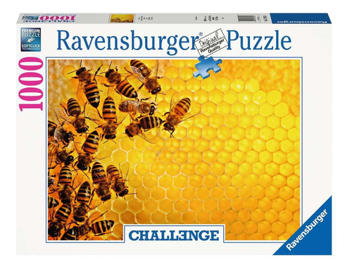 Rompecabezas Challenge Abejas 1000 Piezas Ravensburger