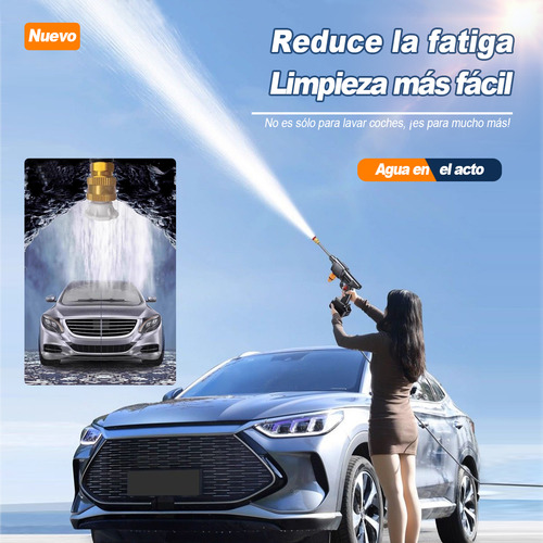 Hidrolavadora Electrica Pistola Para Lavado Autos Portatil