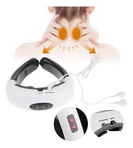 Masajeador Para Cuello Digital 2 Electrodos/ Eshopviña