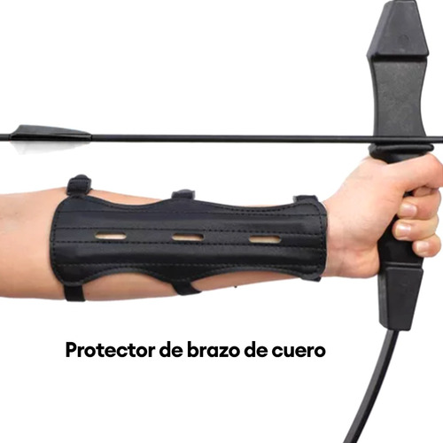 Arco Recurvo Deportivo Con Flechas Y Accesorios Para Niño
