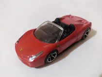 Comprar Hot Wheels Ferrari 458 Spider 2012 Convertible Rojo 
