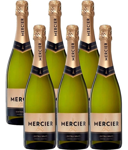 Champagne Mercier Extra Brut 750 Ml Caja X 6 Unidades