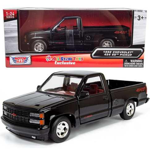 All Star Toys 1992 Chevy 454ss Pickup Truck 1/24 Modelo De E