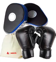Comprar Merciel Juego De Guantes Y Manoplas De Boxeo, Bolsa De Almac