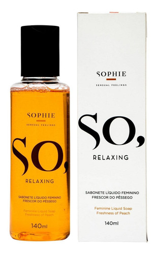 Sabonete Líquido Sophie Relaxing Frescor Do Pêssego 140ml