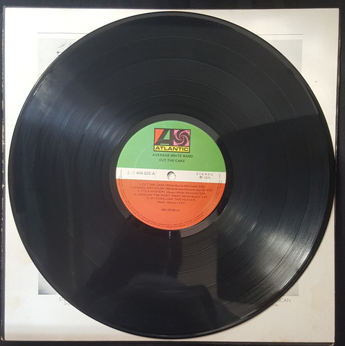 Lp Average White Band Cut The Cake 1975 (Usado)