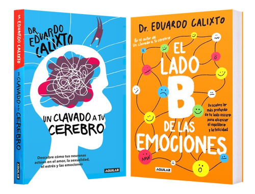Clavado A Tu Cerebro + Lado B De Las Emociones Pack 2 Libros