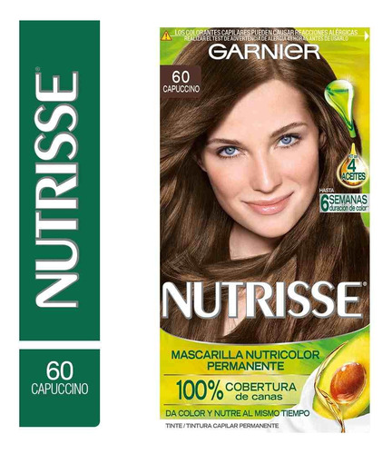 Tinte Para Cabello 60 Capuccino 157 Ml Nutrisse