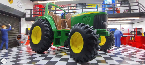 John Deere Tough Tractor Ertl Escala 1 16 Verde Lima (Usado)
